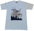 Dame T-shirt Tempel & Kirsebær - Hvid