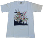Dame T-shirt Tempel & Kirsebær - Hvid