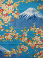 Dame Yukata - Sakura on Mt. Fuji