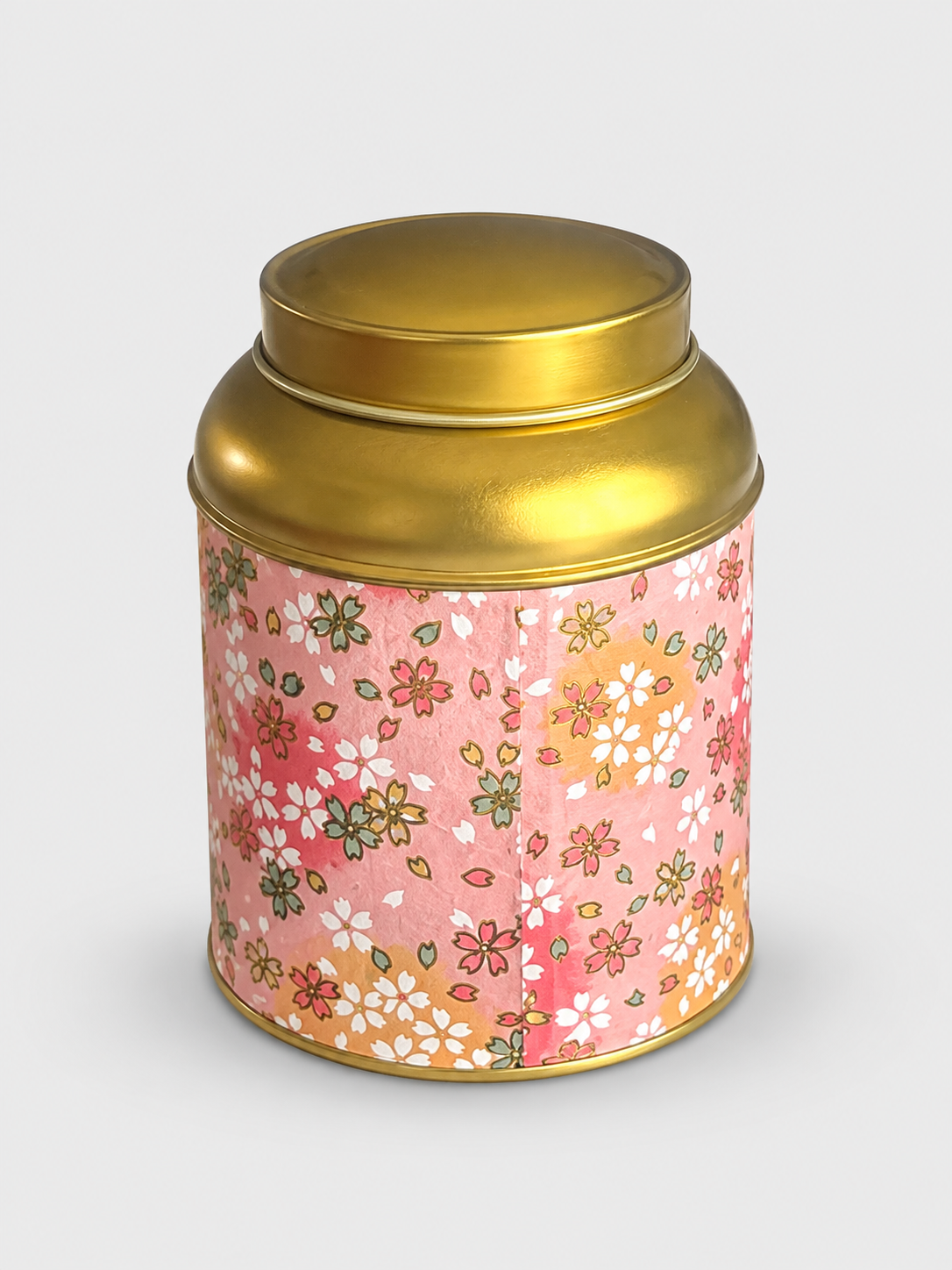 Japansk dåse med kirsebærblomster