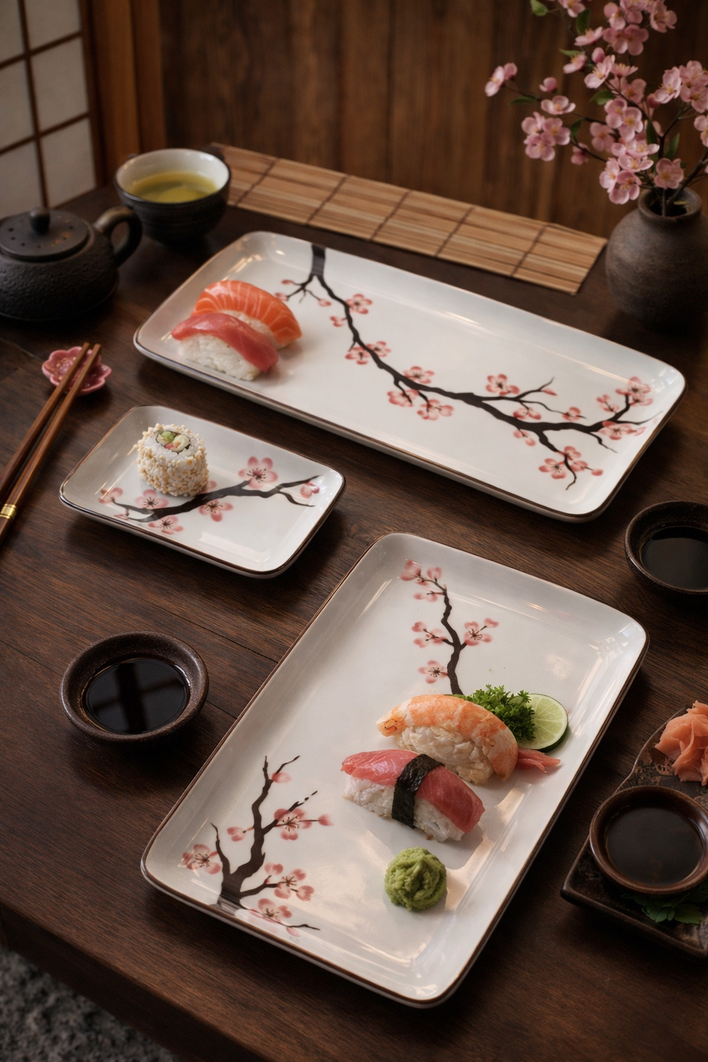 Sushi sæt "Sakura" 2 personer