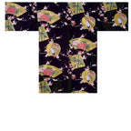 Dame Yukata Haori - Beautiful Crane - Kort Jakke