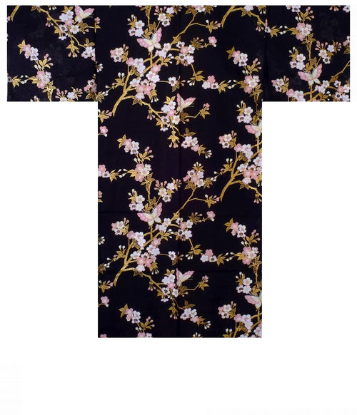 Dame Yukata - Happy-Coat - længde til over knæet