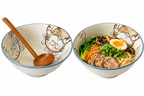 Ramen skåle - 3 kattemotiver - sæt i gaveæske