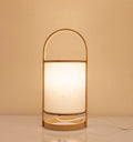Tsuki Rund Bordlampe - Japandi Design i Bambus
