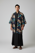 Herre Haori Dragon & Eagle på model