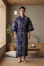 Herre Yukata - Japansk kalligrafi lifestyle