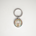 Nøglering Maneki Neko Pastel - produktbillede